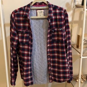 Quilted Flannel Shirt